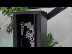 Puertas de entrada de garaje de aparcamiento de 3 m sistema de barrera de aparcamiento LPR