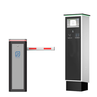Dispensador de pago de boletos de estacionamiento con lector de tarjetas NFC, código QR y máquina POS