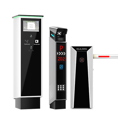 Quiosco de estacionamiento en pie con energía eléctrica con colores opcionales y conectividad
