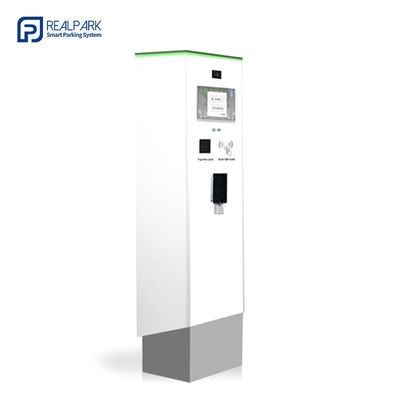 Quiosco de billetes de estacionamiento con lector de tarjetas NFC Código QR Máquina de billetes de salida de 10,1 pulgadas